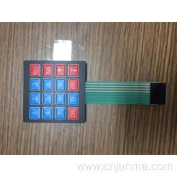 Custom High Technology membrane keypad 16 keys